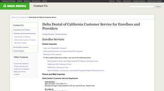 Delta Dental of California Customer Service - Delta Dental Insurance