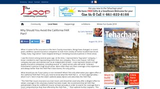Why Should You Avoid the California FAIR Plan? - The Loop Newspaper