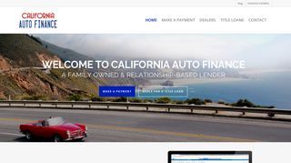 California Auto Finance | Title Loans & Sub-Prime Auto Financing