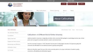 Online University | Online University Degree - California Southern ...