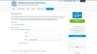 California Driver Ed Course Online | 24/7 Customer Support