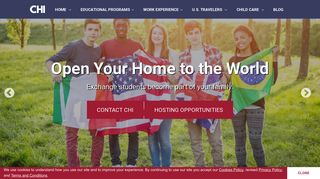 CHI | A non-profit leader in exchange programs worldwide