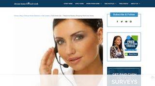 Call Center QA Review: Telephone Mystery Shopping Work