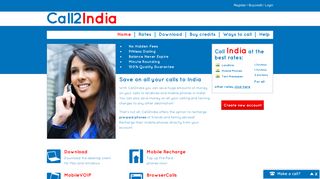 Cheap Calls to India and other destinations