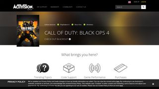 Call of Duty: Black Ops 4 | Activision Support