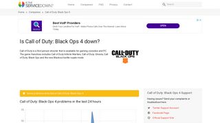Call of Duty: Black Ops 4 down? - Is The Service Down?