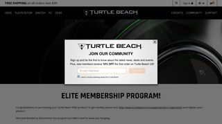 Elite Membership - Turtle Beach®