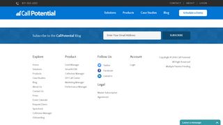 Login - CallPotential