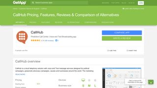 CallHub Pricing, Features, Reviews & Comparison of Alternatives ...