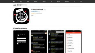 CallProof CRM on the App Store - iTunes - Apple