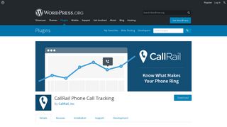 CallRail Phone Call Tracking | WordPress.org