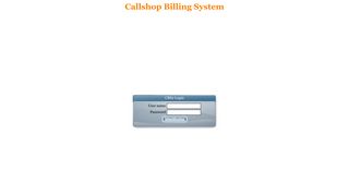 Callshop Billing System
