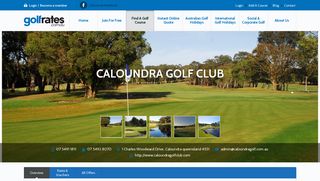 CALOUNDRA GOLF CLUB Golf Deals - Golfrates