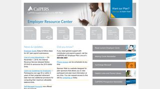 CalPERS Employer Resource Center
