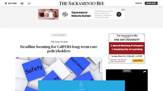 Deadline looming for CalPERS long-term care policyholders | The ...
