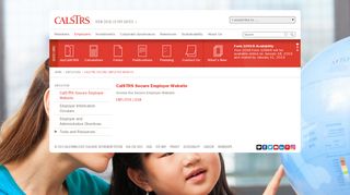 CalSTRS Secure Employer Website - CalSTRS.com