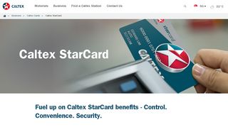 StarCard, Manage Your Expenditures Easily - Caltex | Caltex Singapore