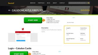 Welcome to Caludoncastle.fireflycloud.net - Login - Caludon Castle