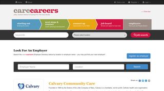 Calvary Community Care - Care Careers