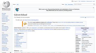Calvert School - Wikipedia