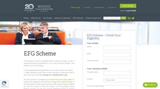 EFG Scheme - Calverton Finance