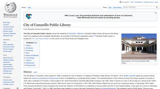City of Camarillo Public Library - Wikipedia
