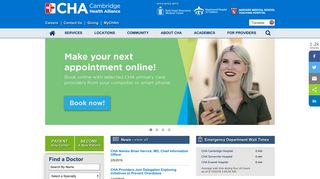 Cambridge Health Alliance | CHA Home