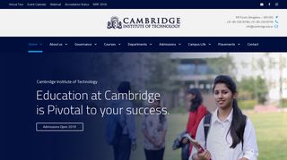 Cambridge Institute of Technology - Cambridge Group of Institutions