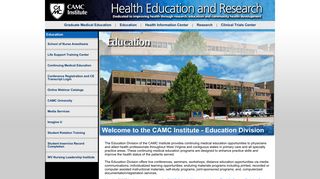 CAMC Institute - Education
