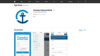 Camden National Bank on the App Store - iTunes - Apple
