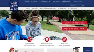 Camden County College Home -