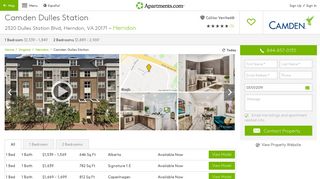 Camden Dulles Station Apartments - Herndon, VA | Apartments.com