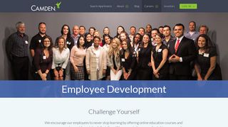 Employee Development | CamdenLiving.com