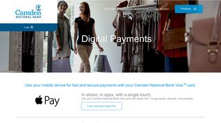 Digital Payments › Camden National Bank