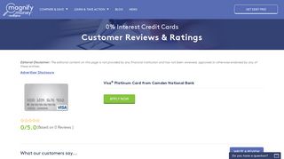 Visa Platinum Card From Camden National Bank Review & Rating ...