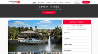 Find Apartments for Rent at Camden Portofino - ApartmentSearch.com