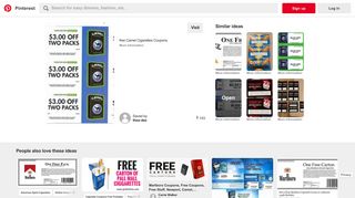 free Camel Cigarettes Coupons | Printable Cigarette coupons ...