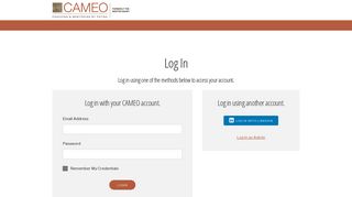 Login - CAMEO - Formerly The Mentor Bank