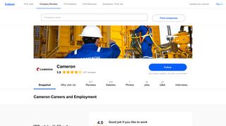 Cameron Careers and Employment | Indeed.com