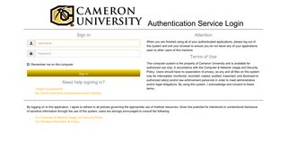Aggie Access - Cameron University