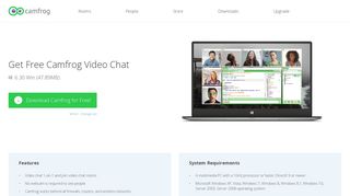Download Camfrog free Video Chat Room Software
