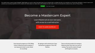 CamInstructor: Mastercam Training - Online Courses and Books