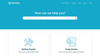 Home Monitoring System Support | Cammy