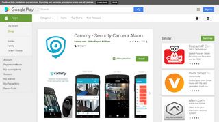Cammy - Security Camera Alarm - Apps on Google Play