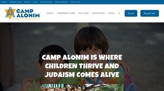 Camp Alonim – Where children thrive and Judaism comes alive