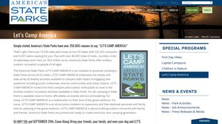 Let's Camp America - NASPD - America's State Parks