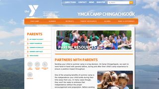 Parent Resources « YMCA Camp Chingachgook
