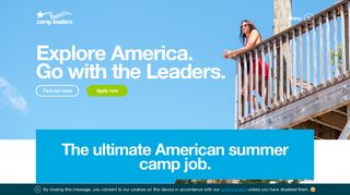 Camp Leaders: Summer Camp in America 2019 | USA Summer Jobs