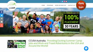 CCUSA Australia - Summer camp jobs, work and travel experiences ...