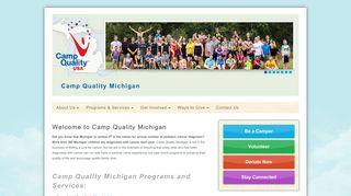 Camp Quality Michigan > Home